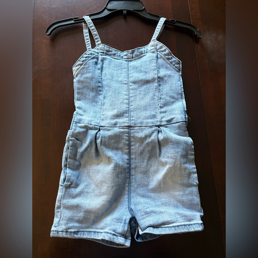 AG Adriano Goldschmeid Denim Overalls Shorts